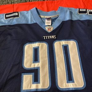 Authentic Vintage Reebok Jevon Kearse Tennessee Titans Jersey #90 Size 54/2XL